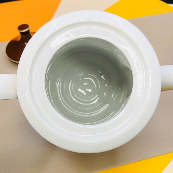 Vintage 70s Seltmann Weiden "DOTS" Porcelain Coffee Teapot: Mid-Century Mod - Picture 10 of 16